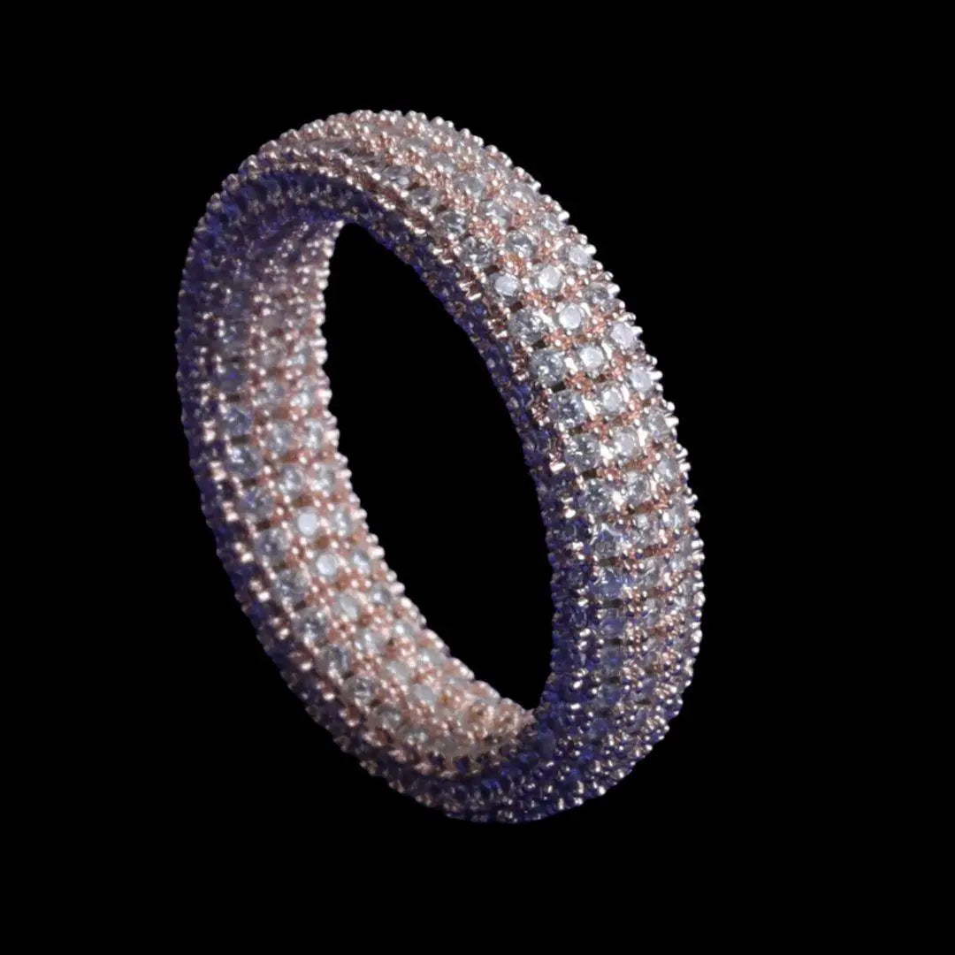 Stones of Round Iced Out Ring - Cartice™LuxuryJewelryGoldSilverWatchBraceletNecklaceChainIced-outCubanMoissaniteTarnish-freeStainlessDurablePremiumShinePlatedStatementDiamondAffordable