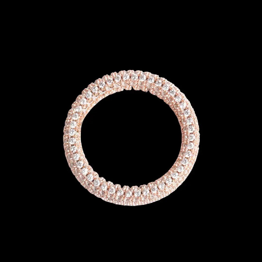 Stones of Round Iced Out Ring - Cartice™LuxuryJewelryGoldSilverWatchBraceletNecklaceChainIced-outCubanMoissaniteTarnish-freeStainlessDurablePremiumShinePlatedStatementDiamondAffordable