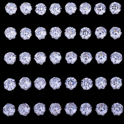 VVS Round Iced Out Stud Earrings - Cartice™LuxuryJewelryGoldSilverWatchBraceletNecklaceChainIced-outCubanMoissaniteTarnish-freeStainlessDurablePremiumShinePlatedStatementDiamondAffordable