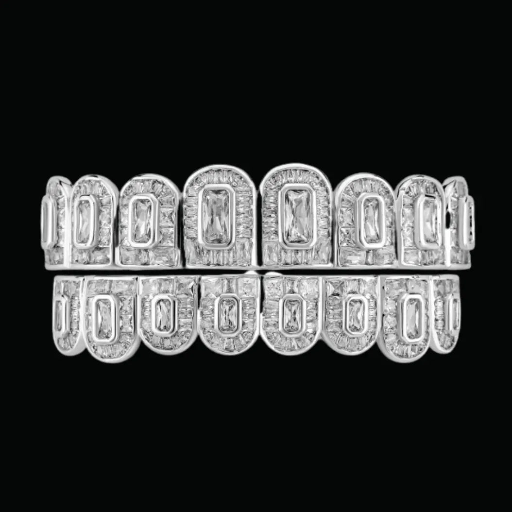 Special Edition Iced Out Grillz - Cartice™LuxuryJewelryGoldSilverWatchBraceletNecklaceChainIced-outCubanMoissaniteTarnish-freeStainlessDurablePremiumShinePlatedStatementDiamondAffordable