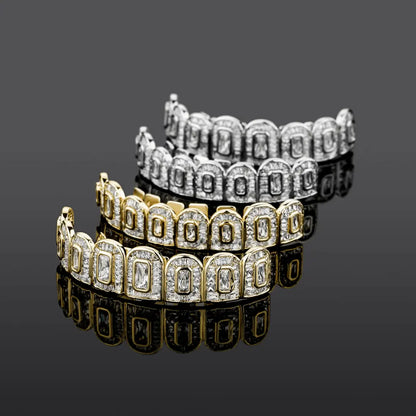 Special Edition Iced Out Grillz - Cartice™LuxuryJewelryGoldSilverWatchBraceletNecklaceChainIced-outCubanMoissaniteTarnish-freeStainlessDurablePremiumShinePlatedStatementDiamondAffordable