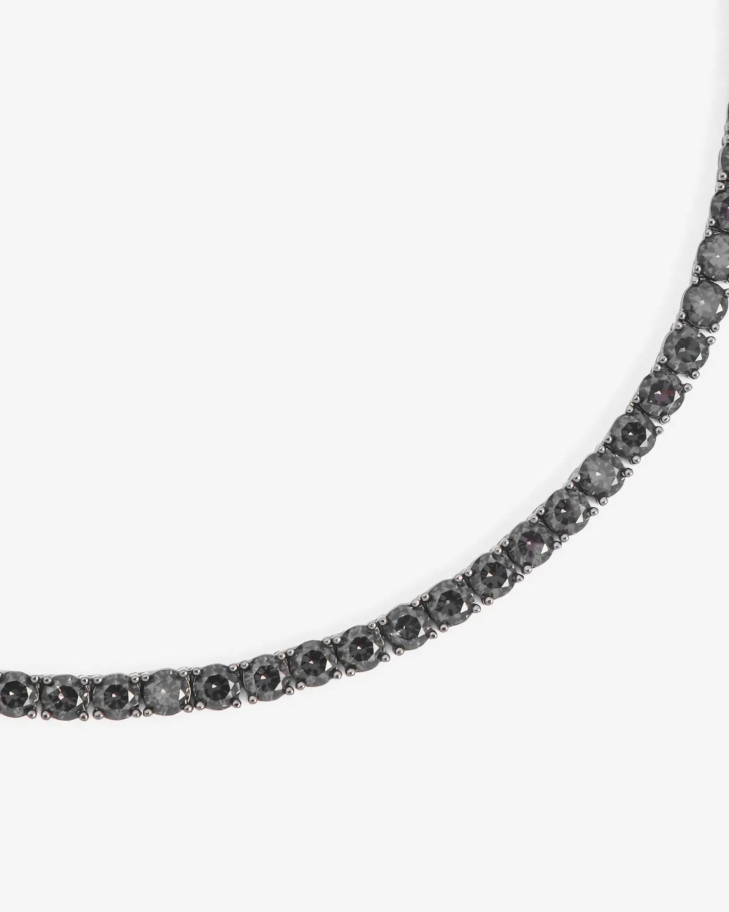 5mm Tennis Chain - Black - Cartice™LuxuryJewelryGoldSilverWatchBraceletNecklaceChainIced-outCubanMoissaniteTarnish-freeStainlessDurablePremiumShinePlatedStatementDiamondAffordable