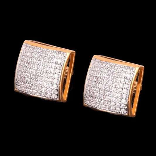 12MM Umbrella Iced Out Stud Earrings - Cartice™LuxuryJewelryGoldSilverWatchBraceletNecklaceChainIced-outCubanMoissaniteTarnish-freeStainlessDurablePremiumShinePlatedStatementDiamondAffordable