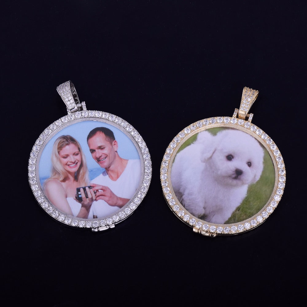 VVS1 Custom Photo Pendant- Gold