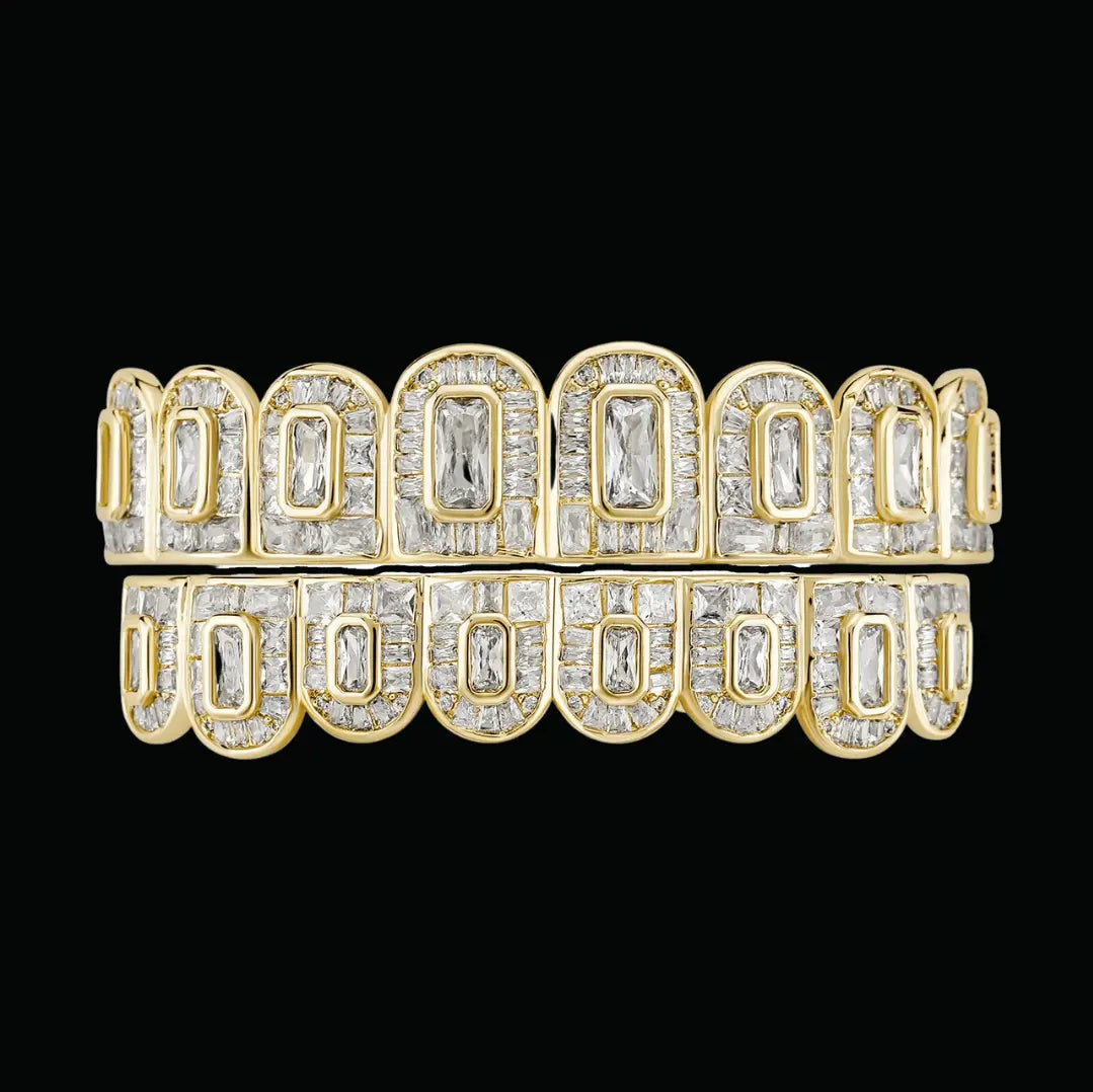 Special Edition Iced Out Grillz - Cartice™LuxuryJewelryGoldSilverWatchBraceletNecklaceChainIced-outCubanMoissaniteTarnish-freeStainlessDurablePremiumShinePlatedStatementDiamondAffordable