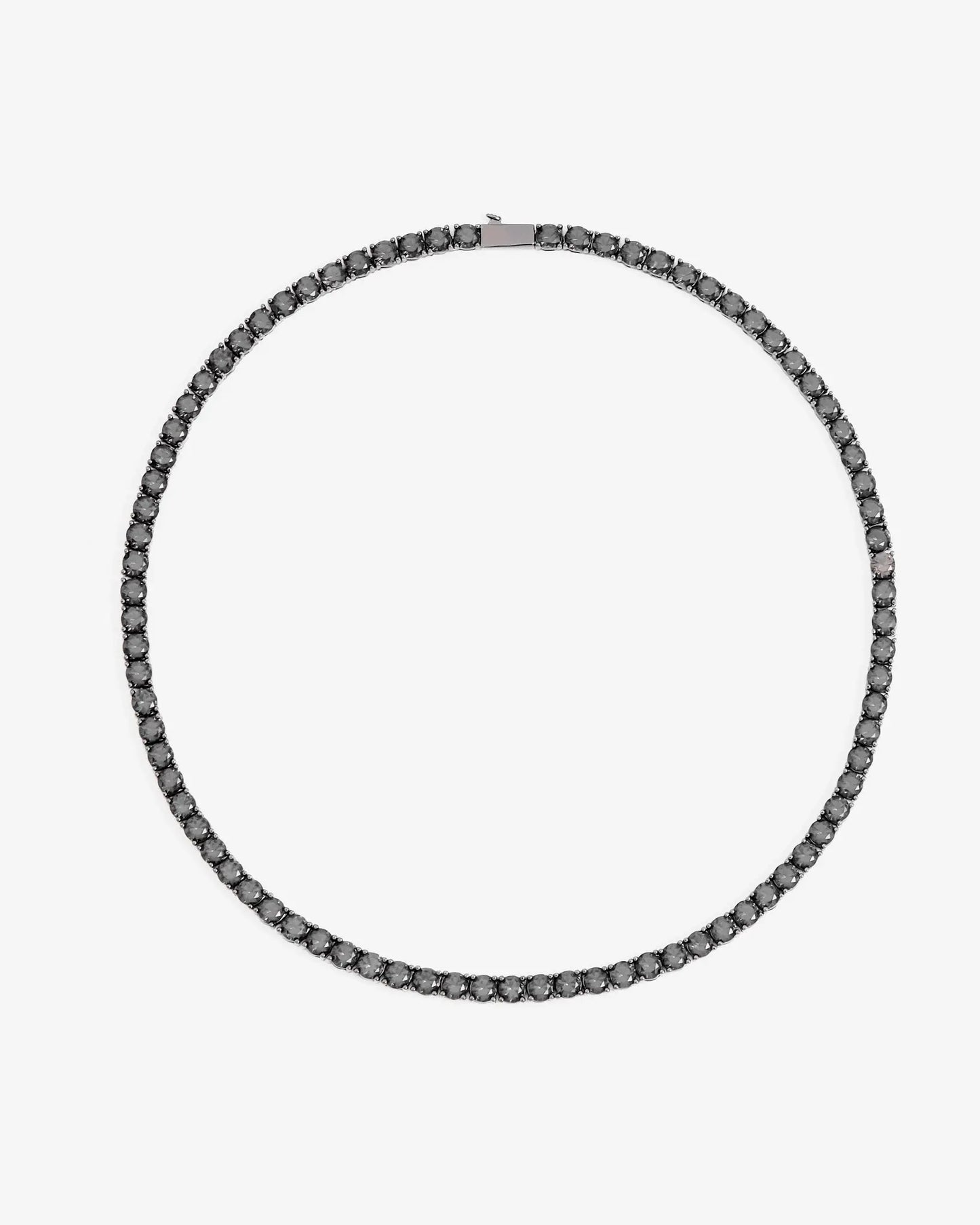 5mm Tennis Chain - Black - Cartice™LuxuryJewelryGoldSilverWatchBraceletNecklaceChainIced-outCubanMoissaniteTarnish-freeStainlessDurablePremiumShinePlatedStatementDiamondAffordable