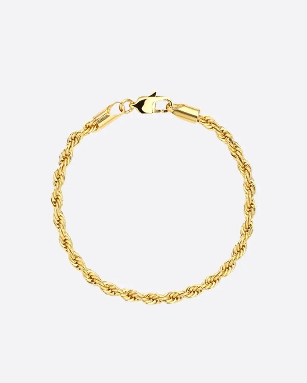 3MM Rope Bracelet - Gold - Cartice™LuxuryJewelryGoldSilverWatchBraceletNecklaceChainIced-outCubanMoissaniteTarnish-freeStainlessDurablePremiumShinePlatedStatementDiamondAffordable