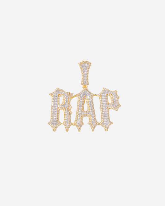 ROCKSTAR CUSTOM NAME PENDANT - GOLD