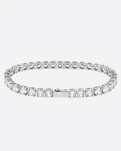 5MM VVS TENNIS bracelet - White Gold - Cartice™LuxuryJewelryGoldSilverWatchBraceletNecklaceChainIced-outCubanMoissaniteTarnish-freeStainlessDurablePremiumShinePlatedStatementDiamondAffordable