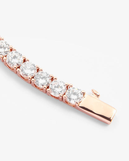 5mm Tennis Bracelet - Rose Gold - Cartice™LuxuryJewelryGoldSilverWatchBraceletNecklaceChainIced-outCubanMoissaniteTarnish-freeStainlessDurablePremiumShinePlatedStatementDiamondAffordable